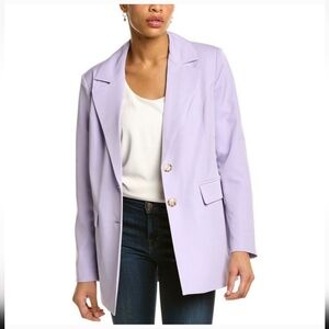 Bagatelle Lilac Oversized Blazer Jacket Size Medium
